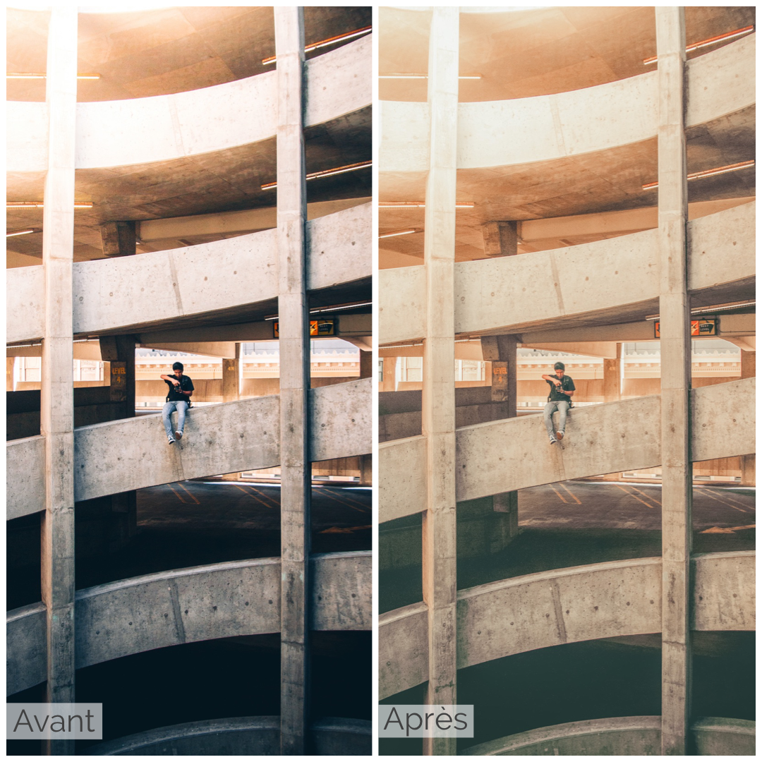 Presets Lightroom STREET AUTUMN Effect - Mobile & Ordinateur