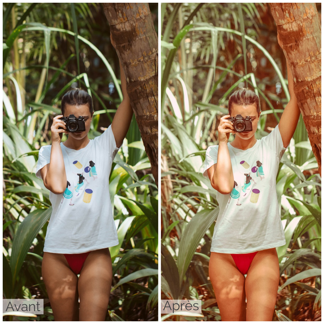 Presets Lightroom SUMMER Light Effect - Mobile & Ordinateur