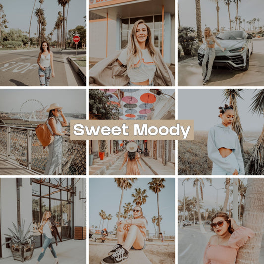 Presets Lightroom SWEET MOODY Effect - Mobile & Ordinateur