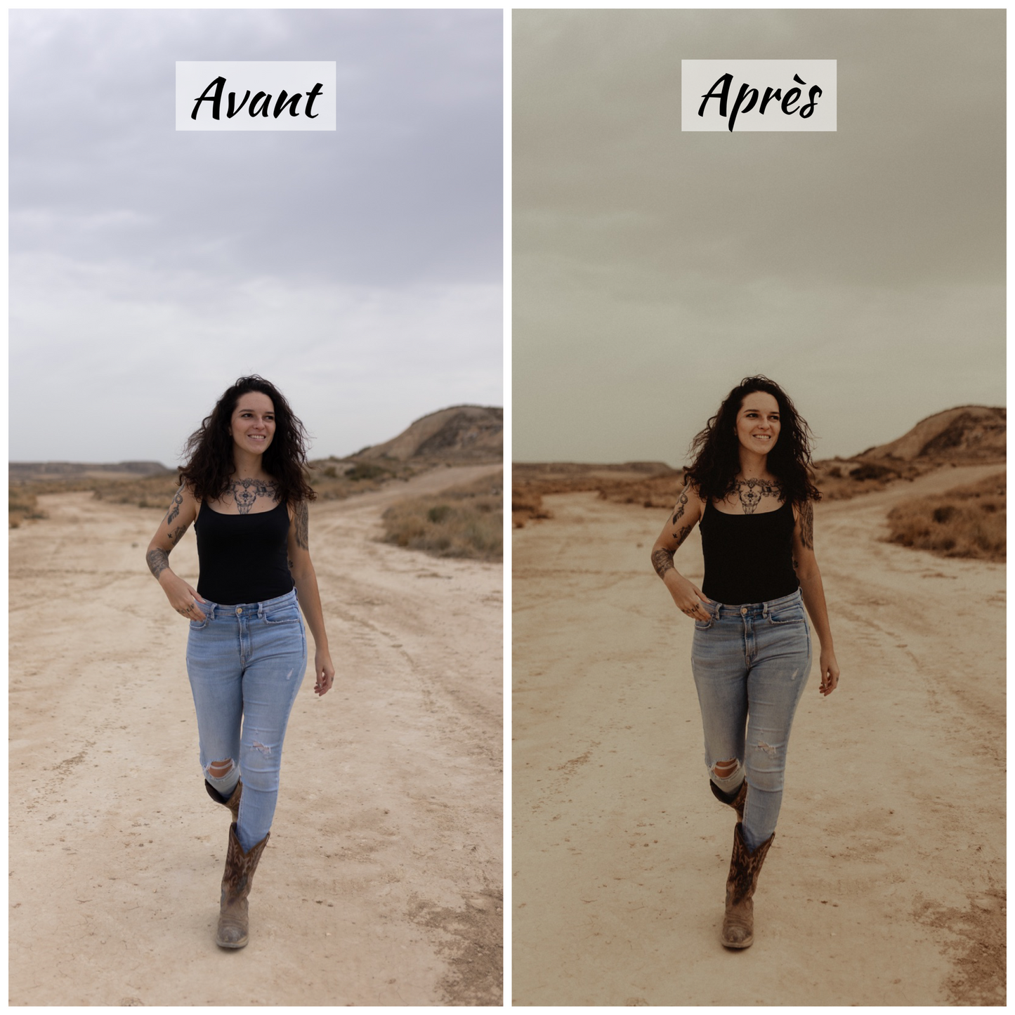 Presets Lightroom INSTA RETRO Effect - Mobile & Ordinateur