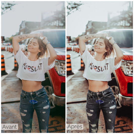 Presets Lightroom AMERICA Effect - Mobile & Ordinateur