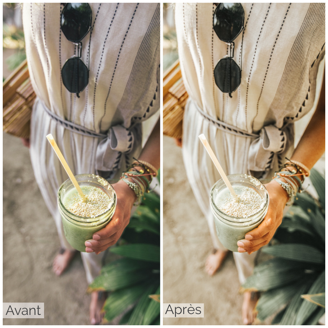 Presets Lightroom GOLDEN Effect - Mobile & Ordinateur