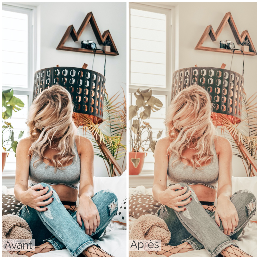 Presets Lightroom SWEET COFFEE Effect - Mobile & Ordinateur