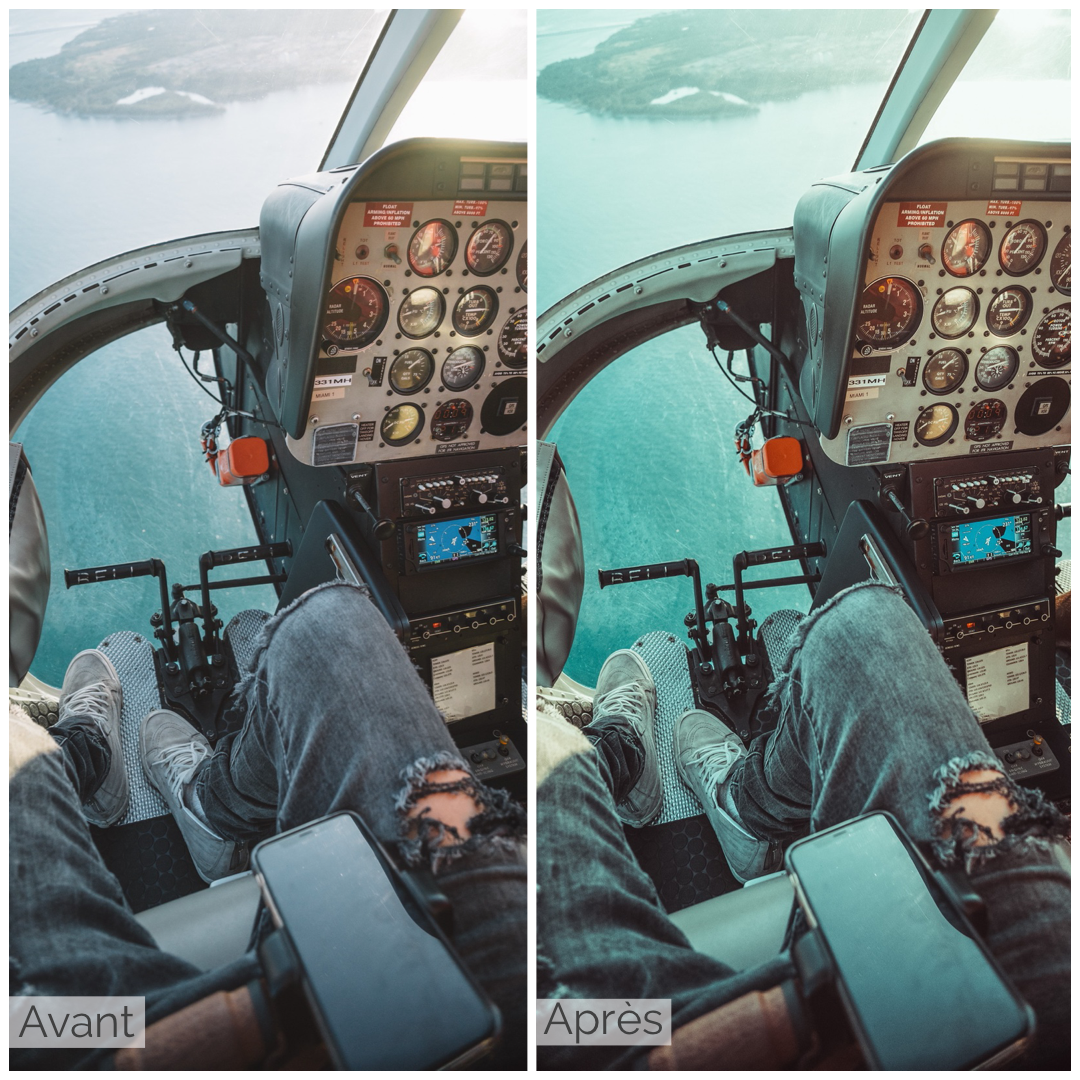 Presets Lightroom FUTURISTIC Effect - Mobile & Ordinateur