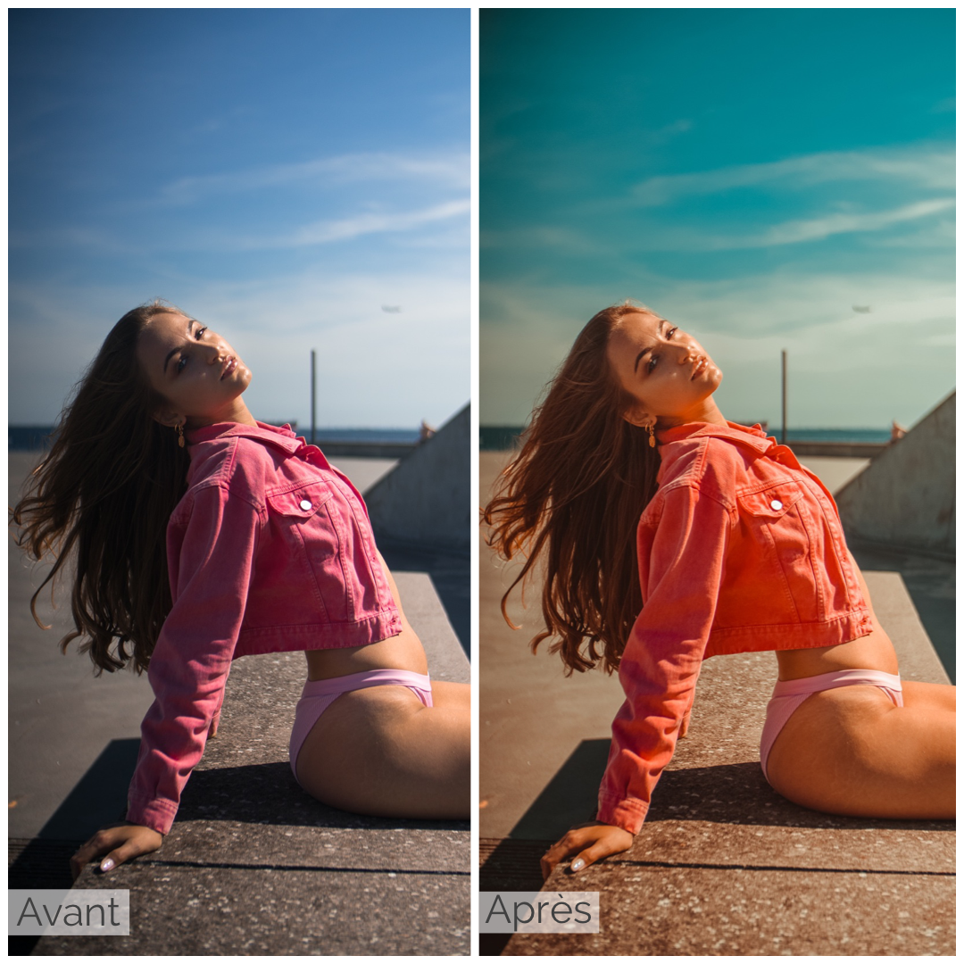 Presets Lightroom SUMMER L.A Effect - Mobile & Ordinateur
