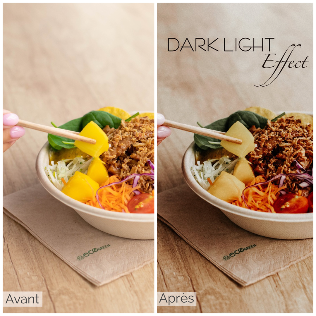 PACK 34 Presets Lightroom FOOD Effect - Mobile & Ordinateur