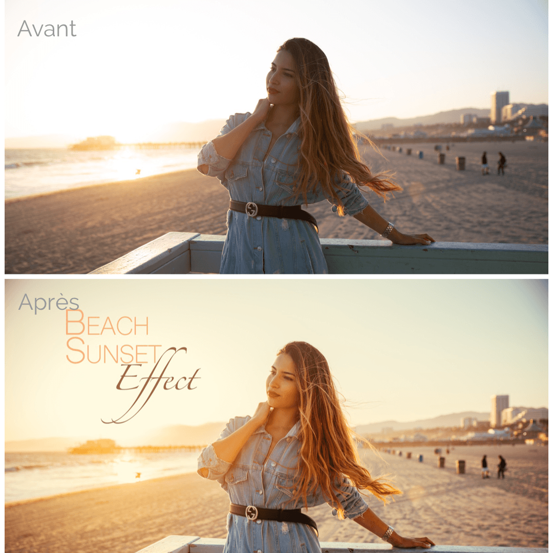 PACK 30 Presets Lightroom L.A Effect - Mobile & Ordinateur