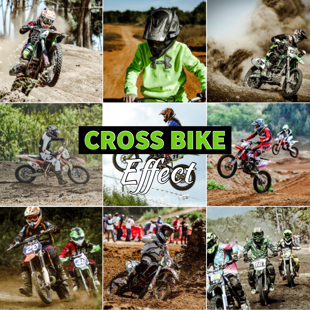 Presets Lightroom CROSS BIKE Effect - Mobile & Ordinateur