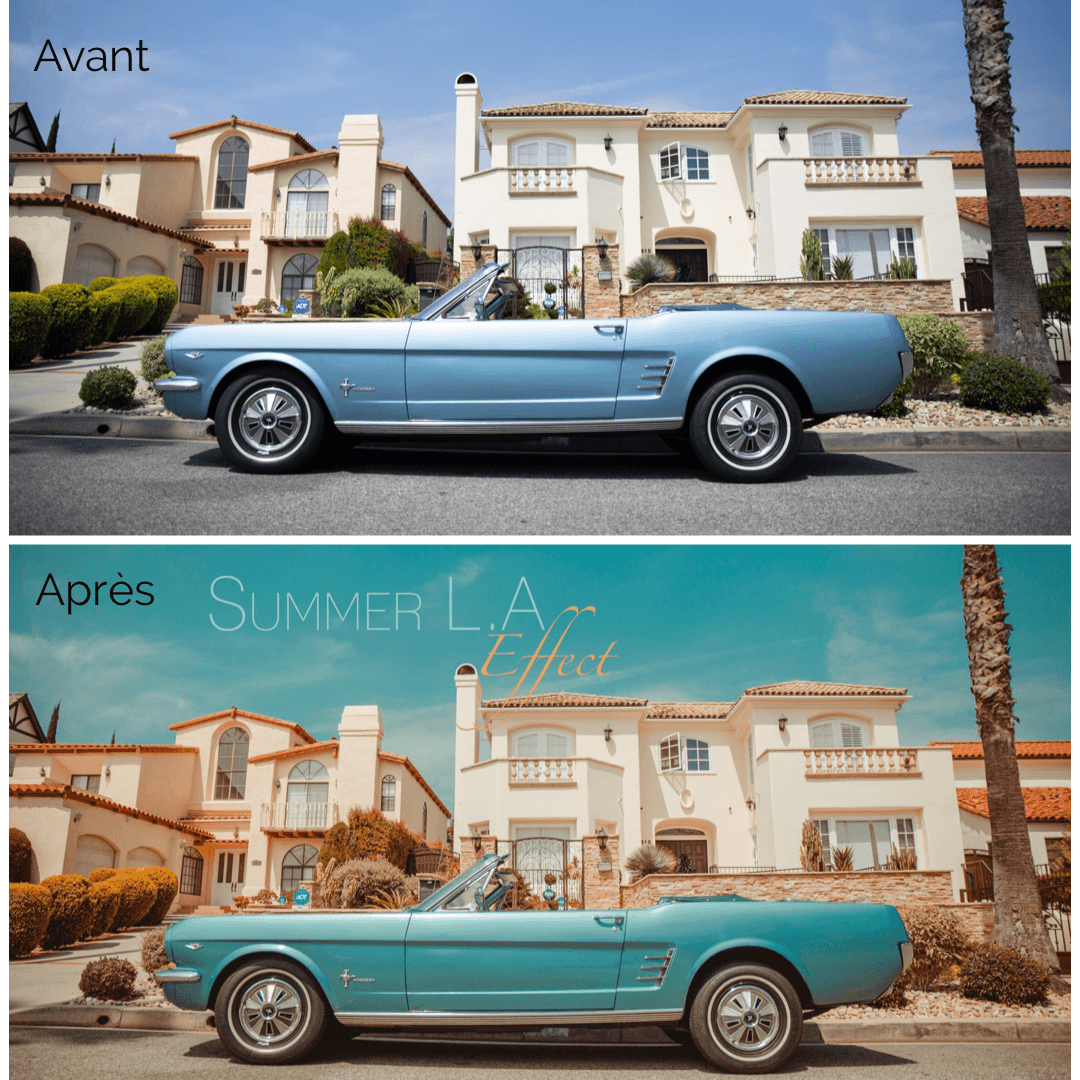 Lightroom L.A Effect Presets PACK - Mobile & desktop