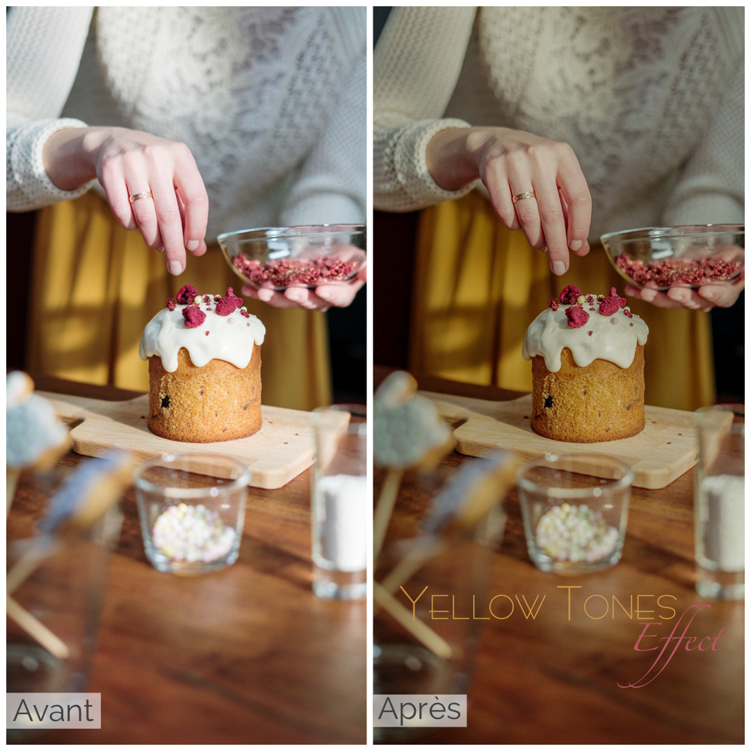 PACK 34 Presets Lightroom FOOD Effect - Mobile & Ordinateur