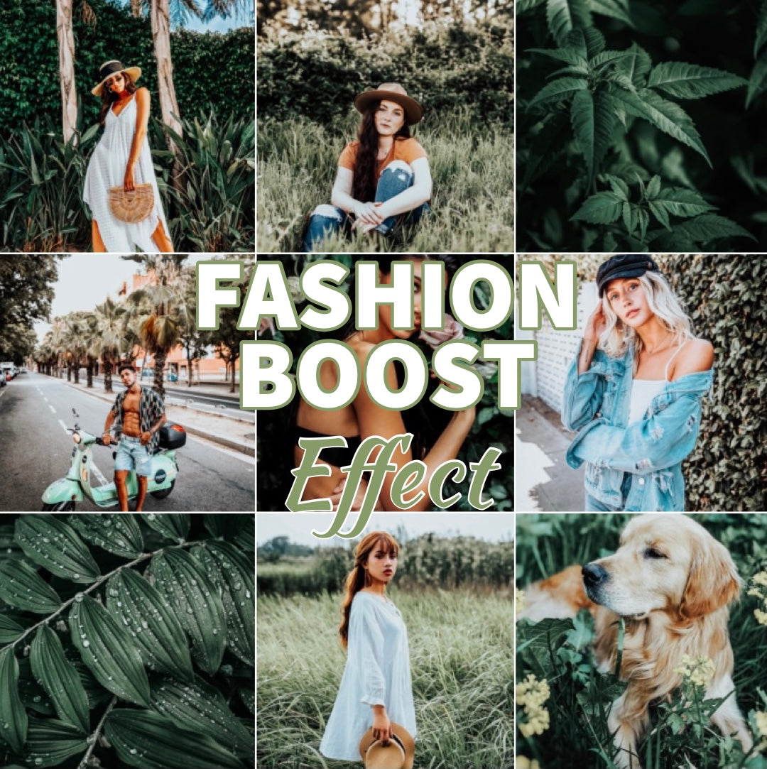 PACK 30 Presets Lightroom FASHION Effect - Mobile & Desktop