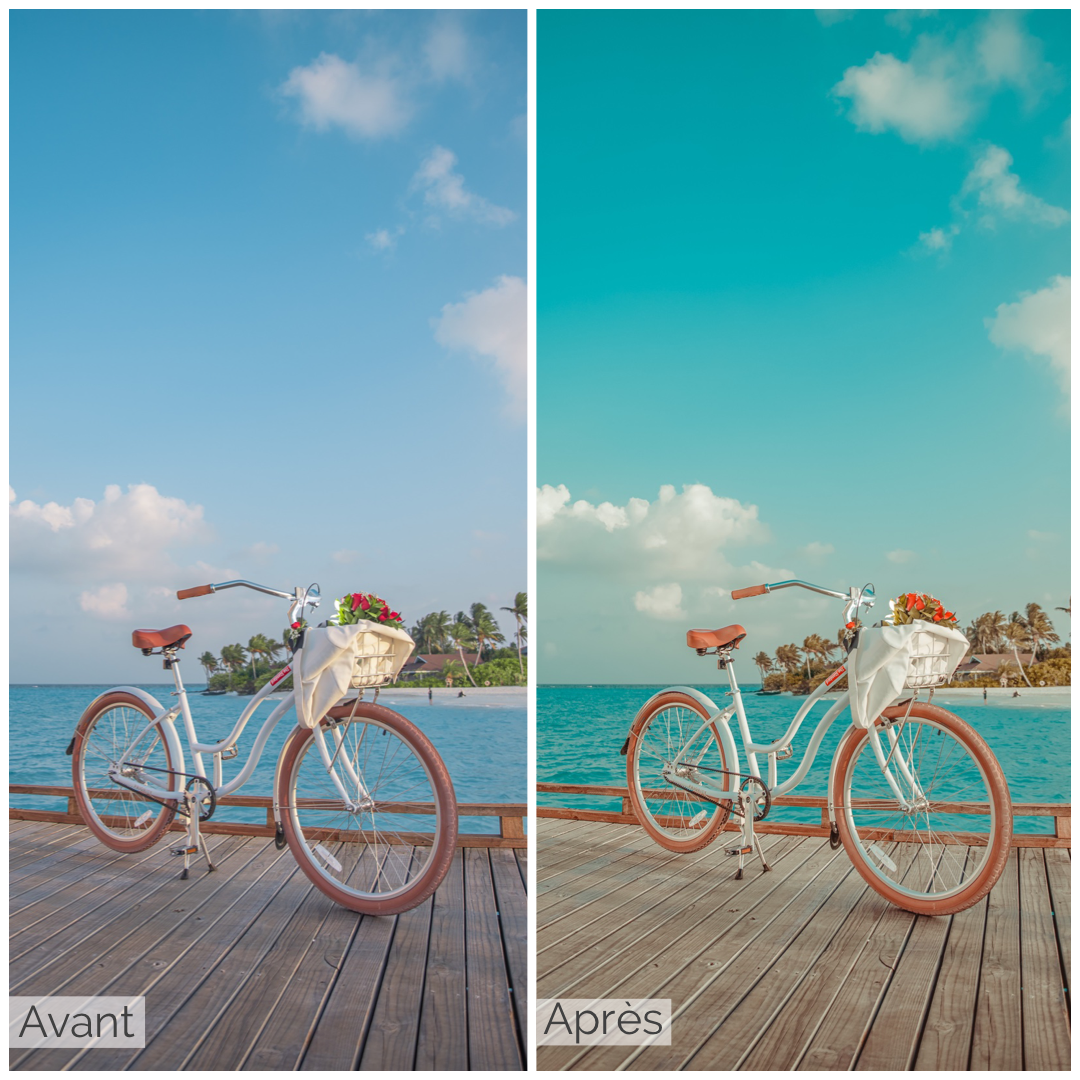 Presets Lightroom PARADISE Effect - Mobile & Ordinateur