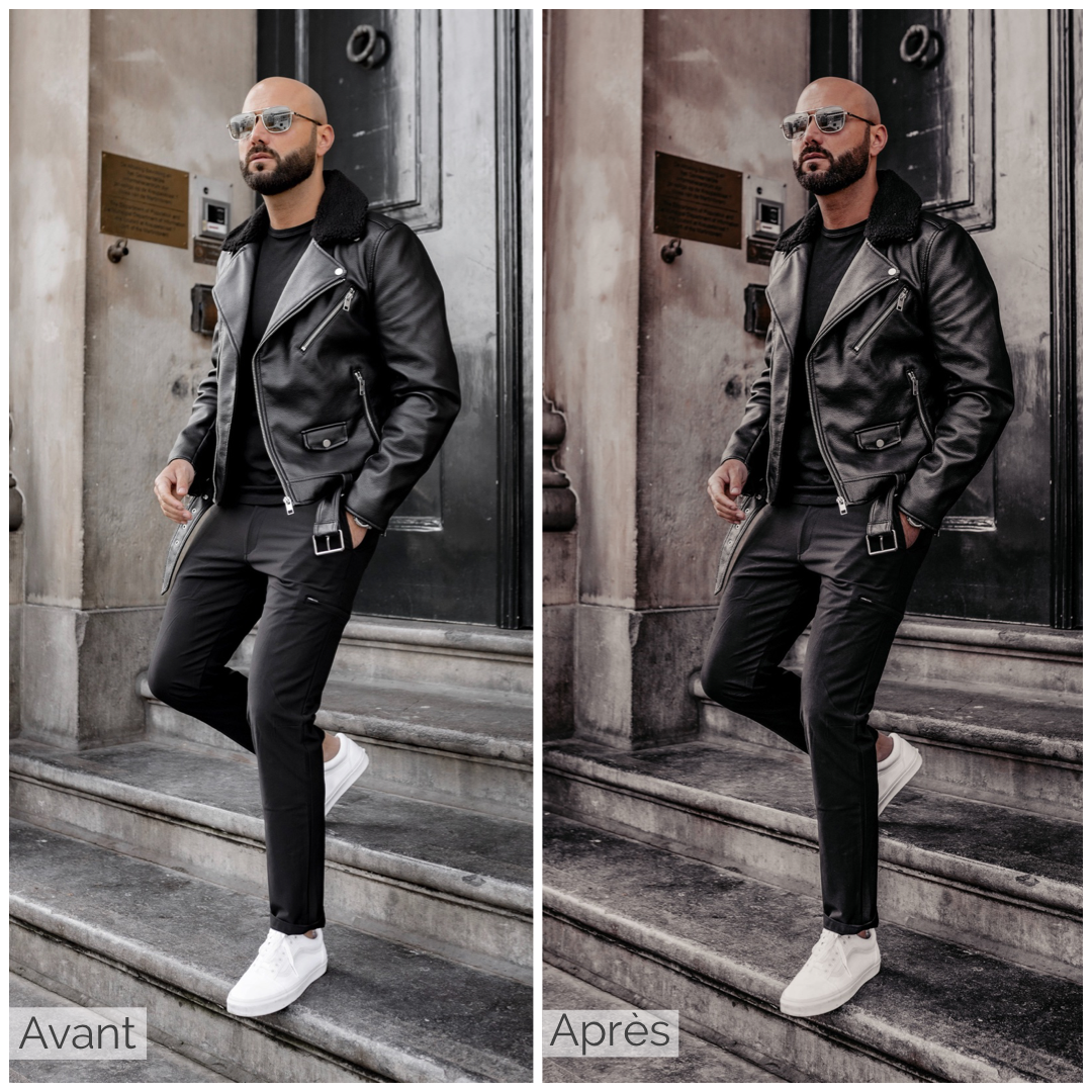 Presets Lightroom GREY Effect - Mobile & Ordinateur