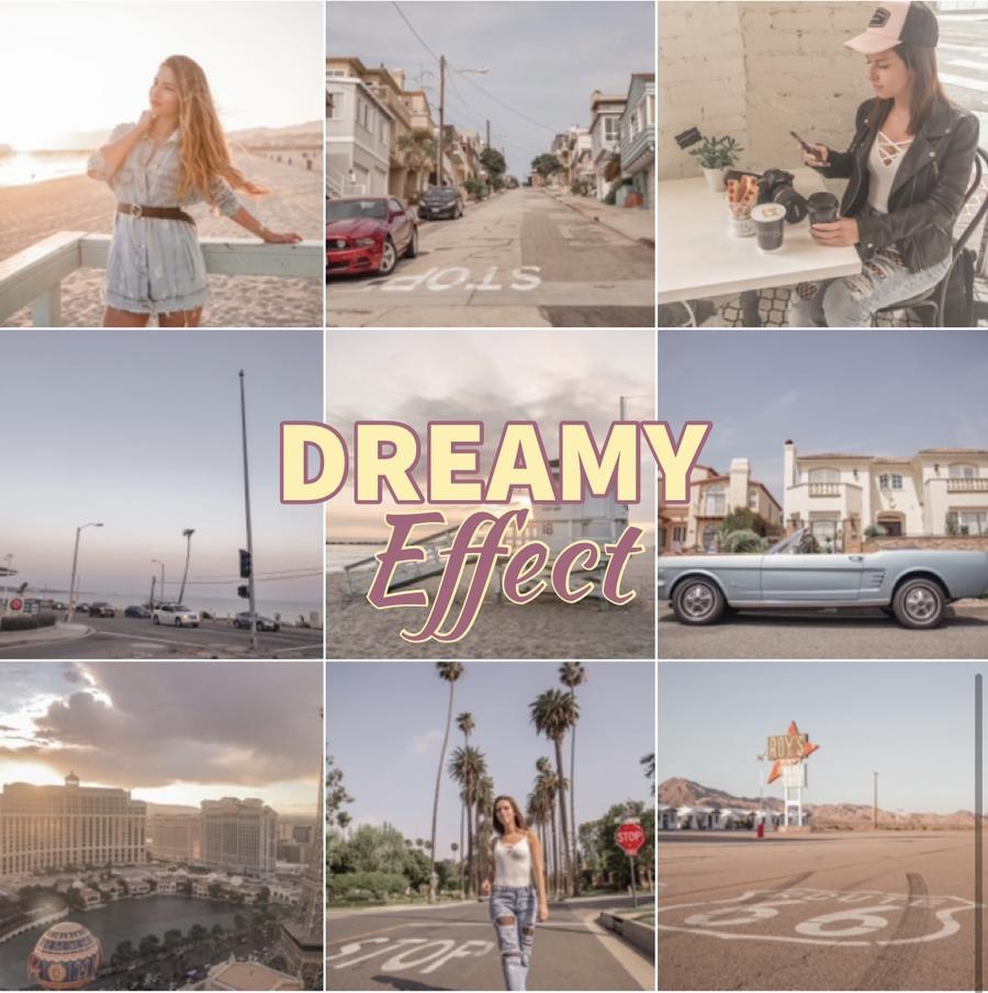 Presets Lightroom DREAMY Effect - Mobile & Ordinateur