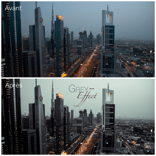 PACK 35 Presets Lightroom DUBAI Effect - Mobile & Ordinateur