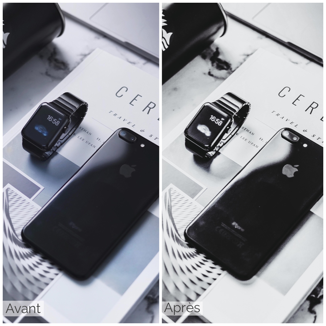 Presets Lightroom BLACK MOOD Effect - Mobile & Ordinateur