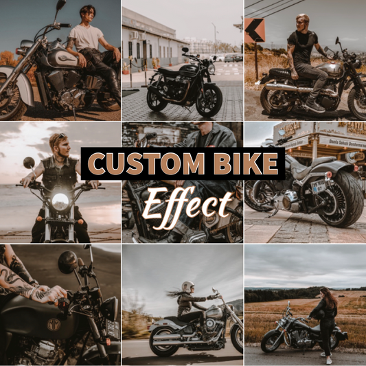 Presets Lightroom CUSTOM Effect - Mobile & Ordinateur