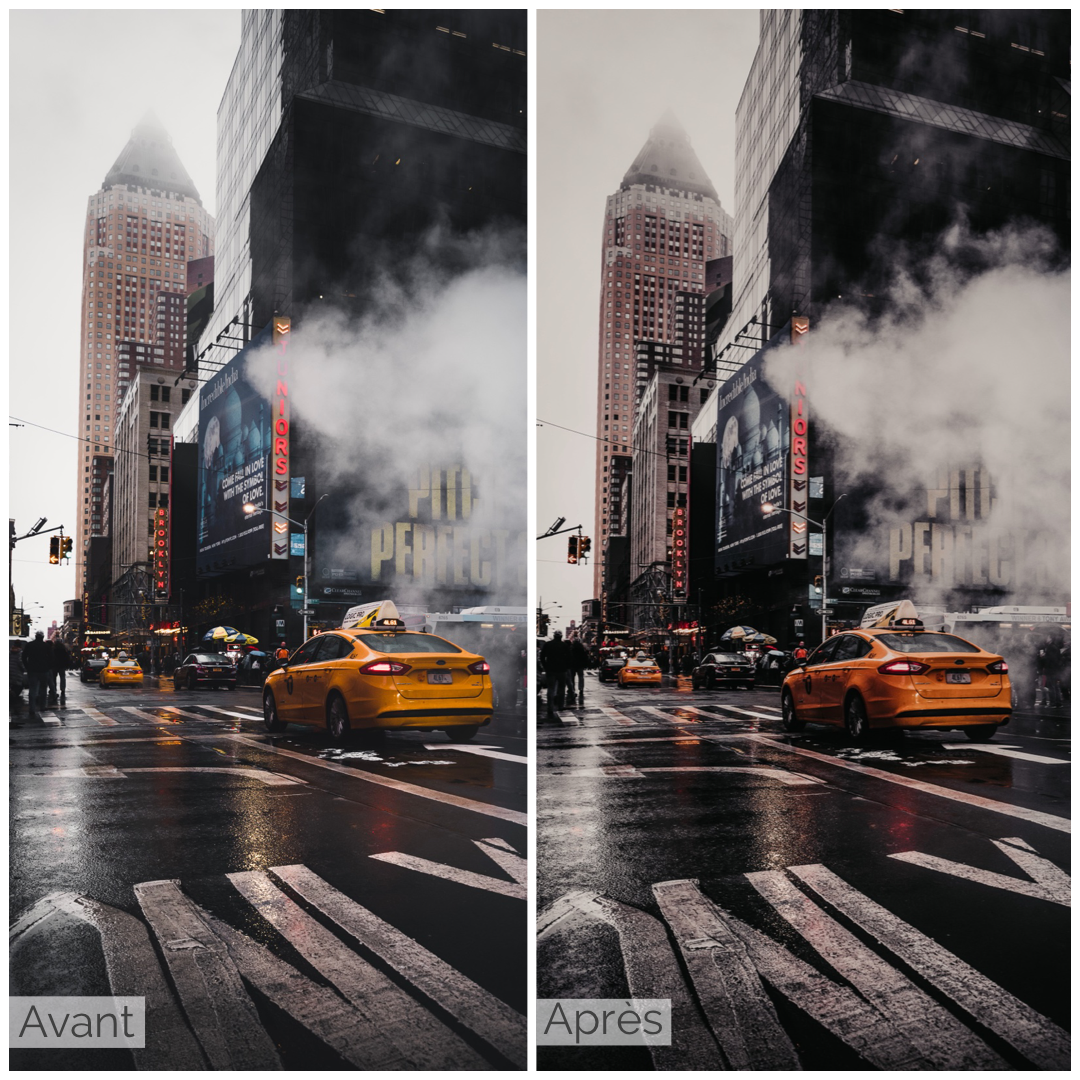 Presets Lightroom GREY Effect - Mobile & Ordinateur