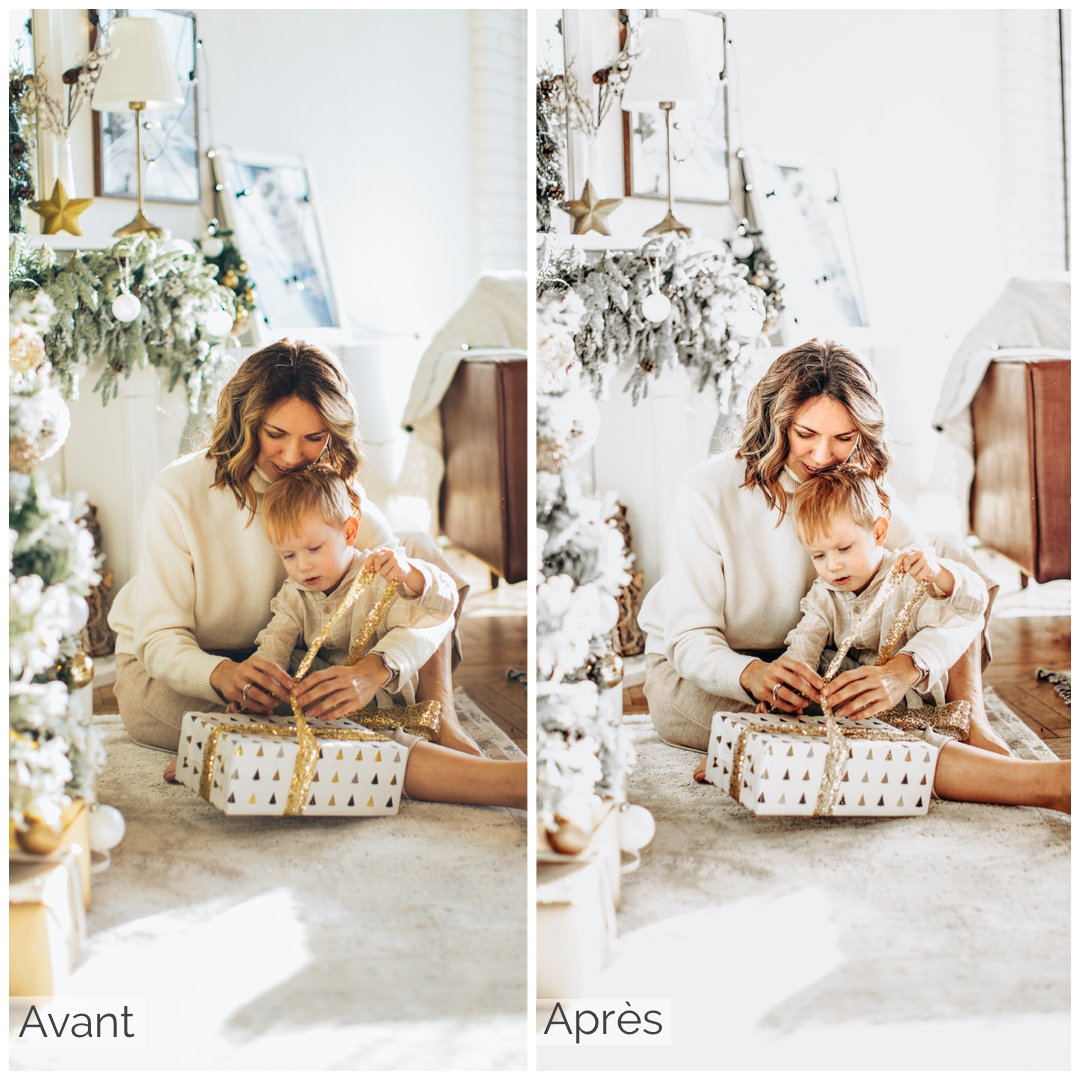 Presets Lightroom FLASH LIGHT Effect - Mobile & Ordinateur