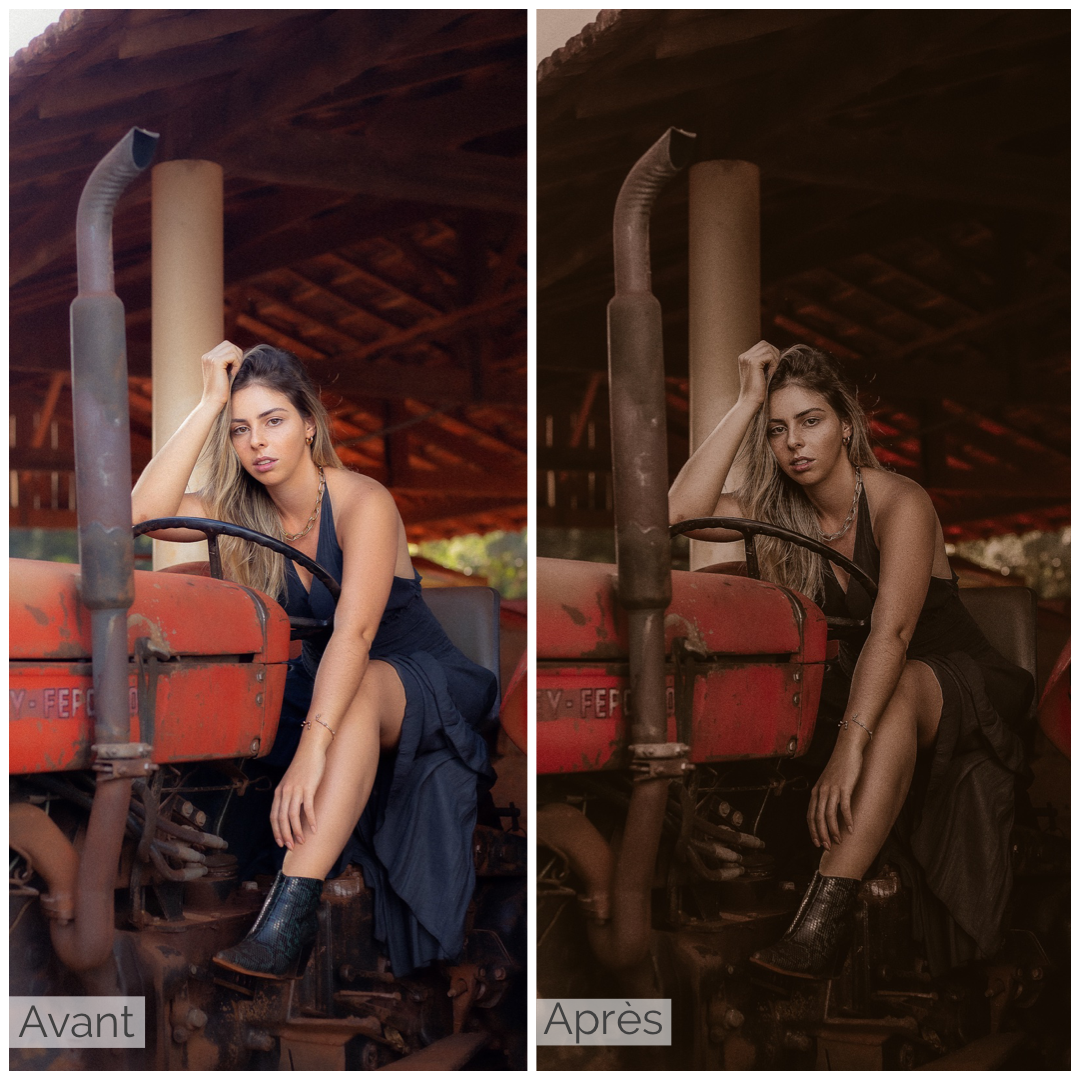 Presets Lightroom WESTERN Effect - Mobile & Ordinateur