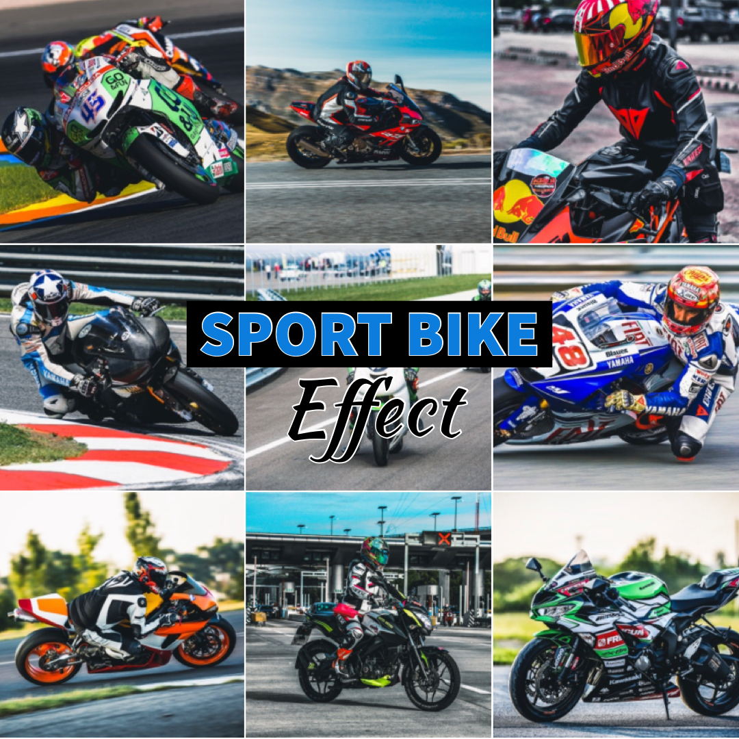 Presets Lightroom SPORT BIKE Effect - Mobile & Ordinateur