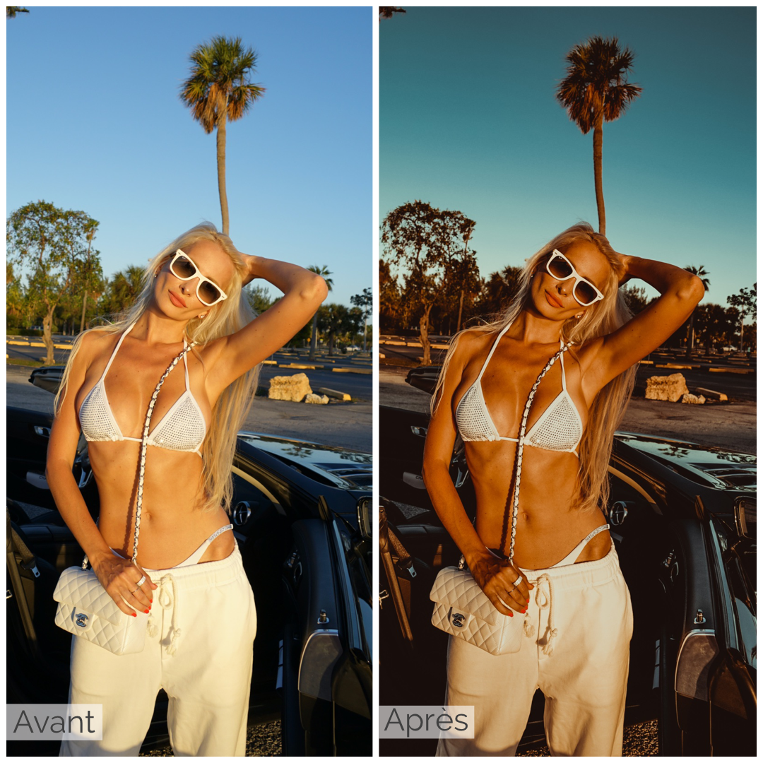 Presets Lightroom DESERT Effect - Mobile & Ordinateur