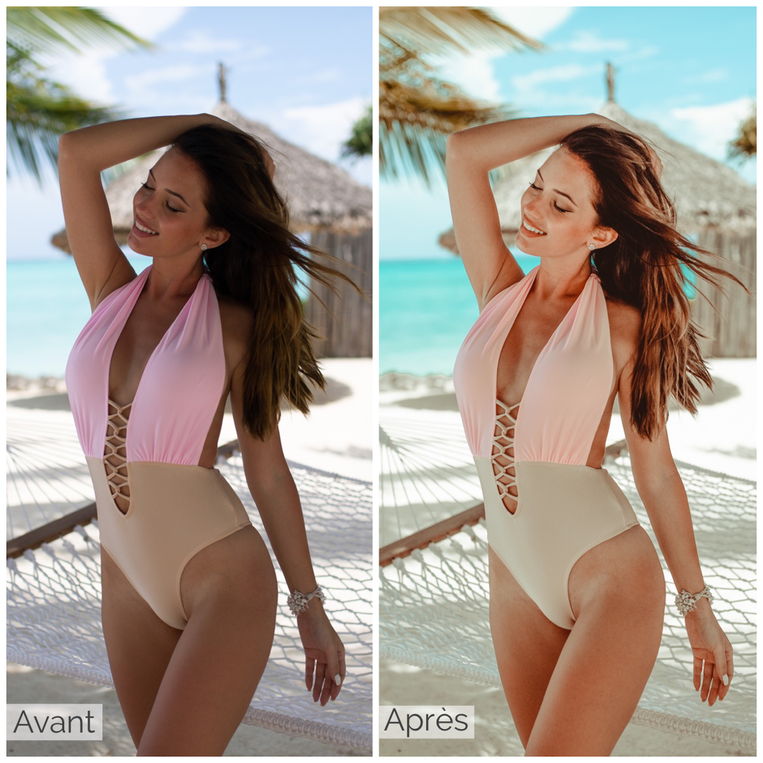 Presets Lightroom PARADISE Effect - Mobile & Ordinateur