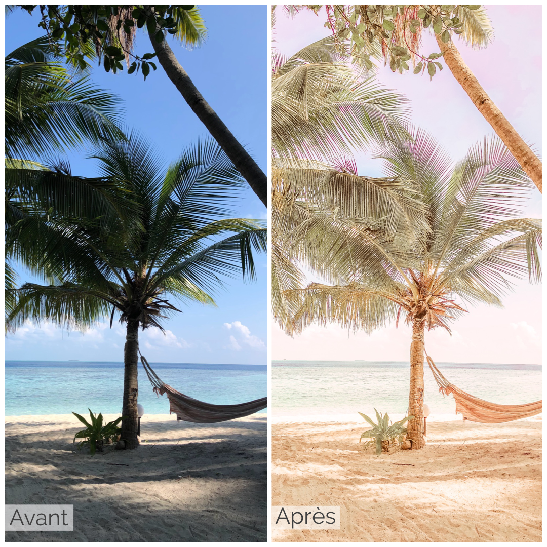 Presets Lightroom SUMMER Light Effect - Mobile & Ordinateur