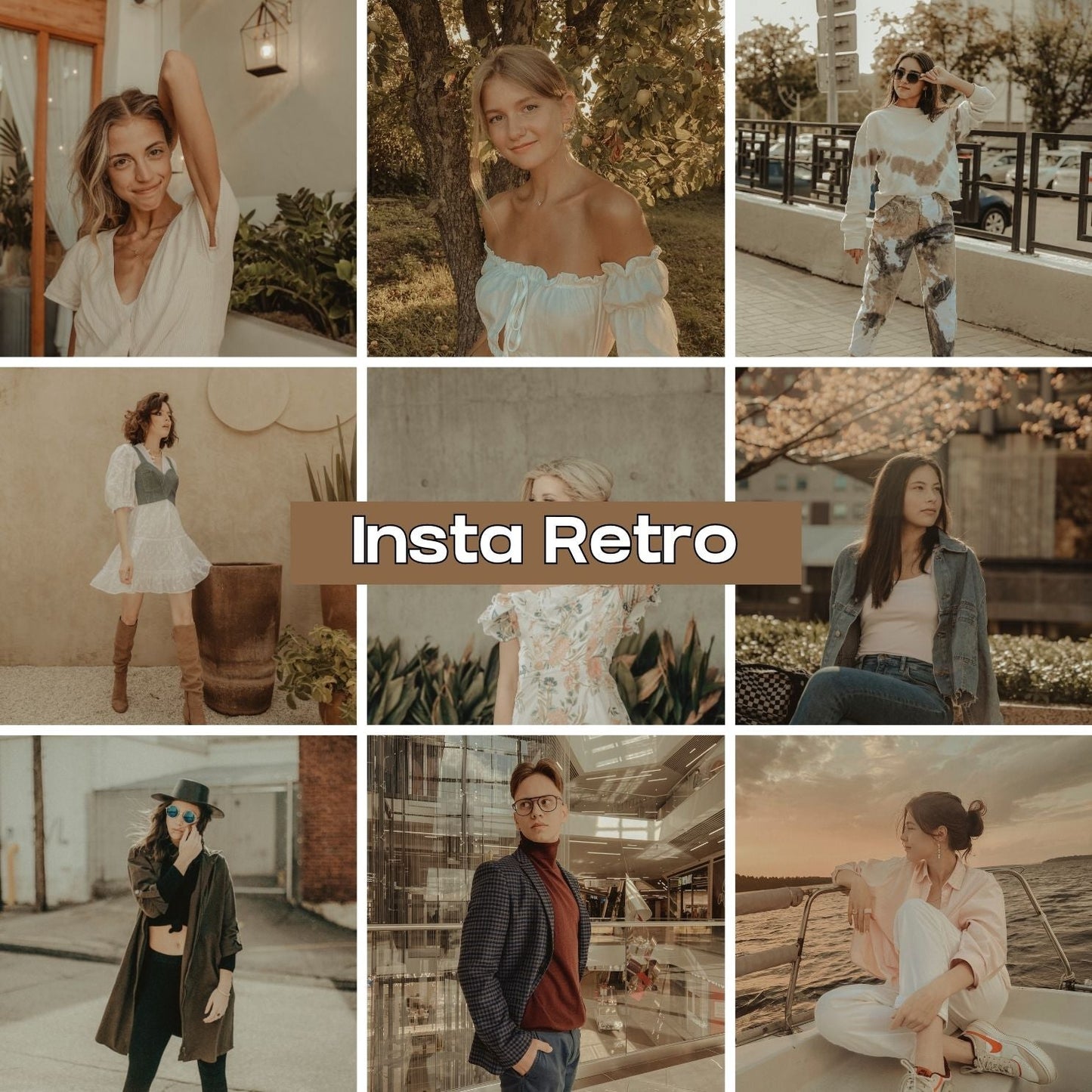 PACK 35 Presets Lightroom INFLUENCERS Effect - Mobile & Ordinateur
