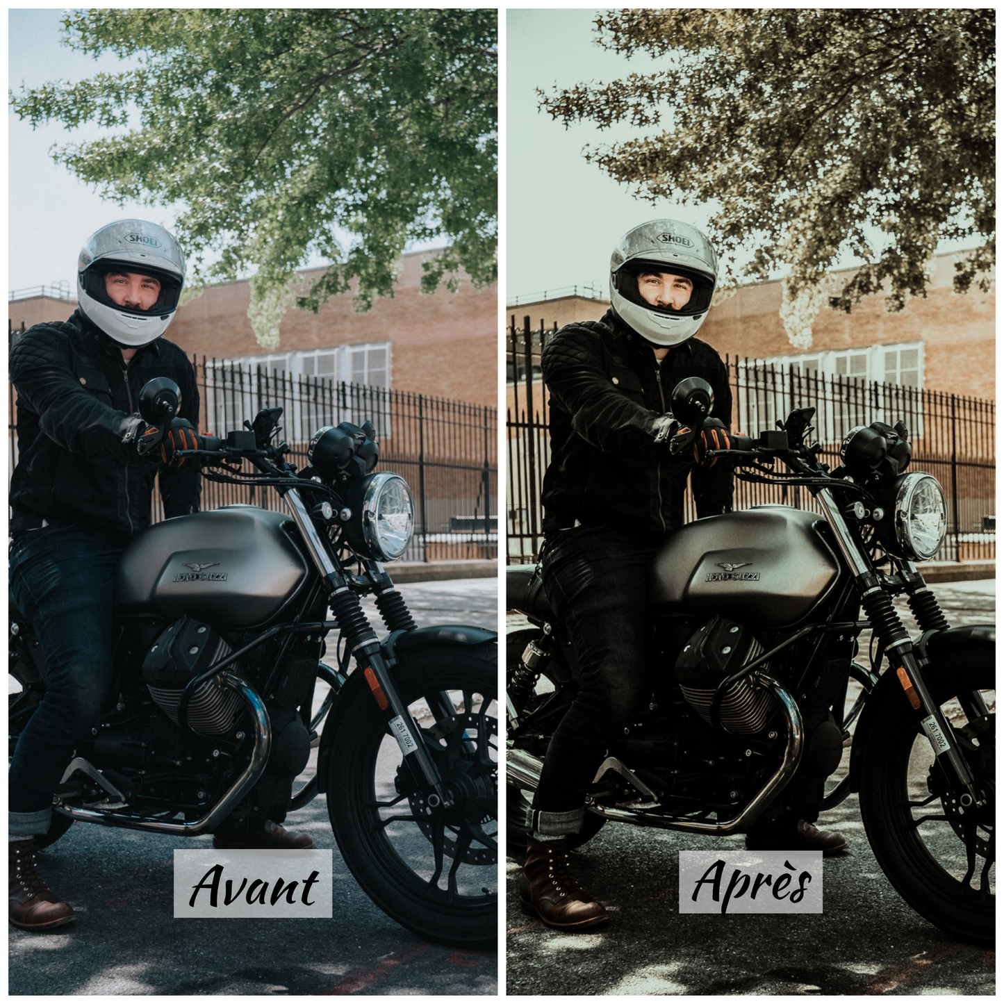 PACK 20 Presets Lightroom MOTORBIKE Effect - Mobile & Ordinateur