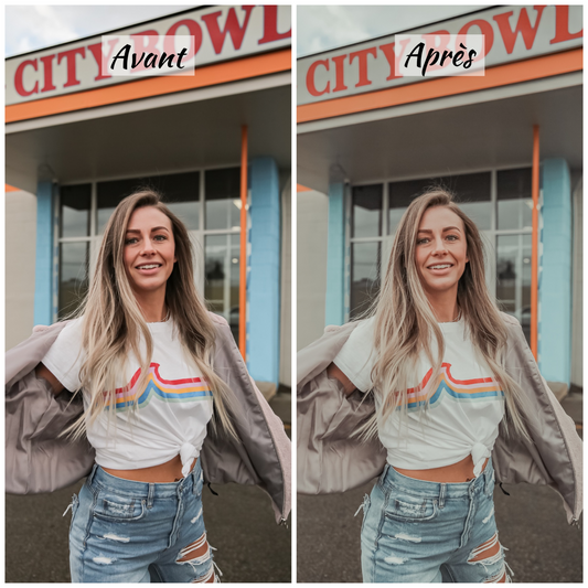 Presets Lightroom BLOGGER Effect - Mobile & Ordinateur