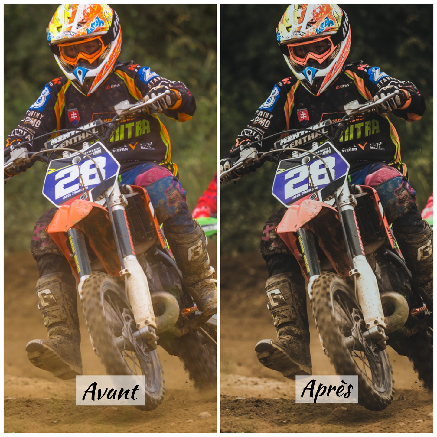 Presets Lightroom CROSS BIKE Effect - Mobile & Ordinateur