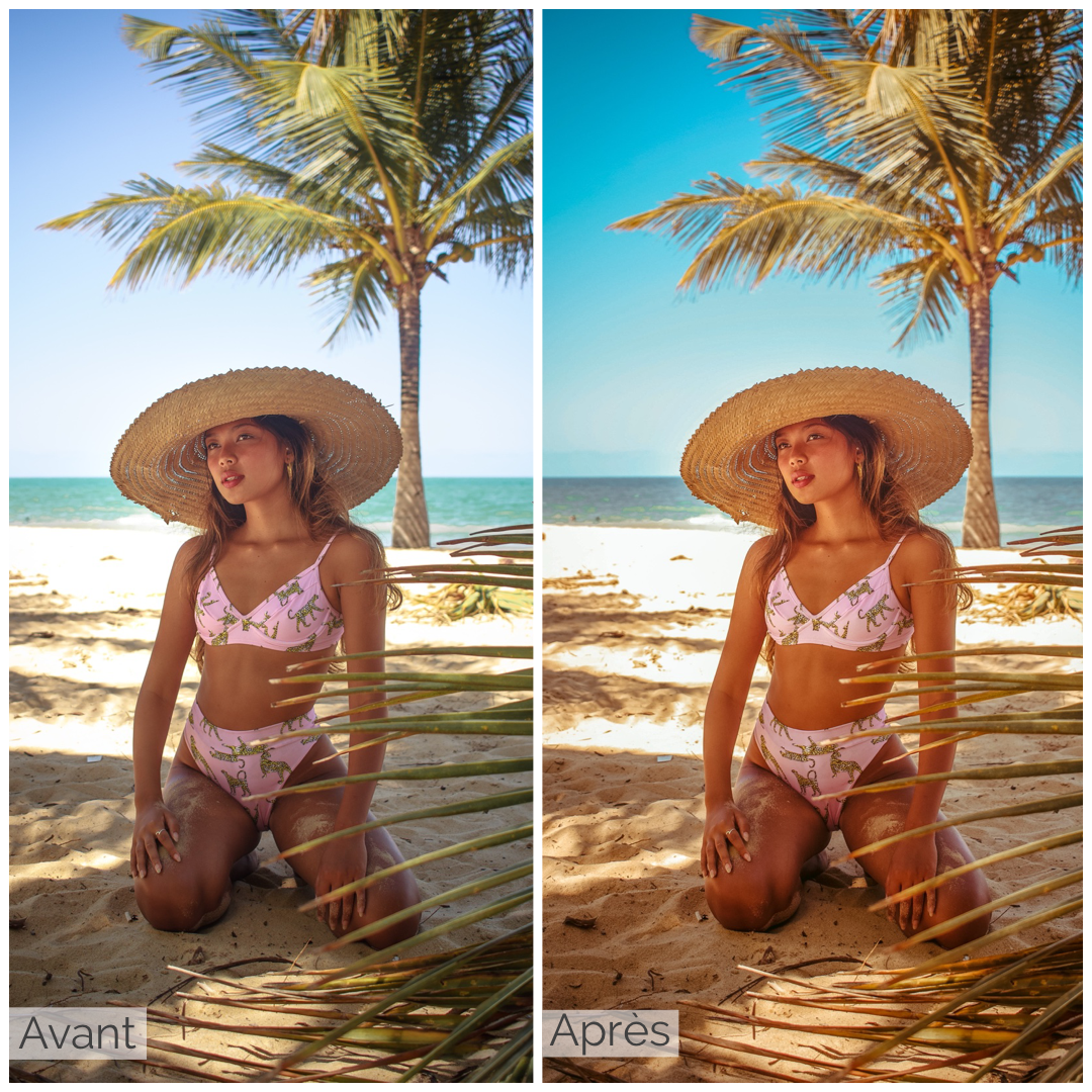 Presets Lightroom SUNSET Effect - Mobile & Ordinateur