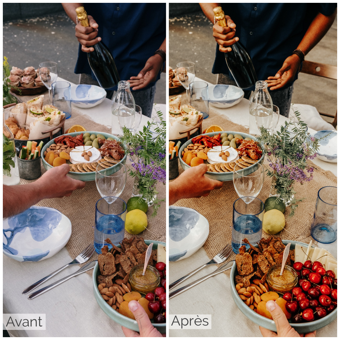 Presets Lightroom GOLDEN Effect - Mobile & Ordinateur