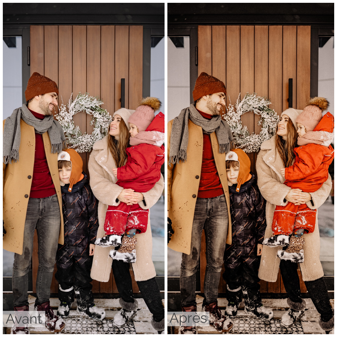 Presets Lightroom LIGHT BROWN Effect - Mobile & Ordinateur