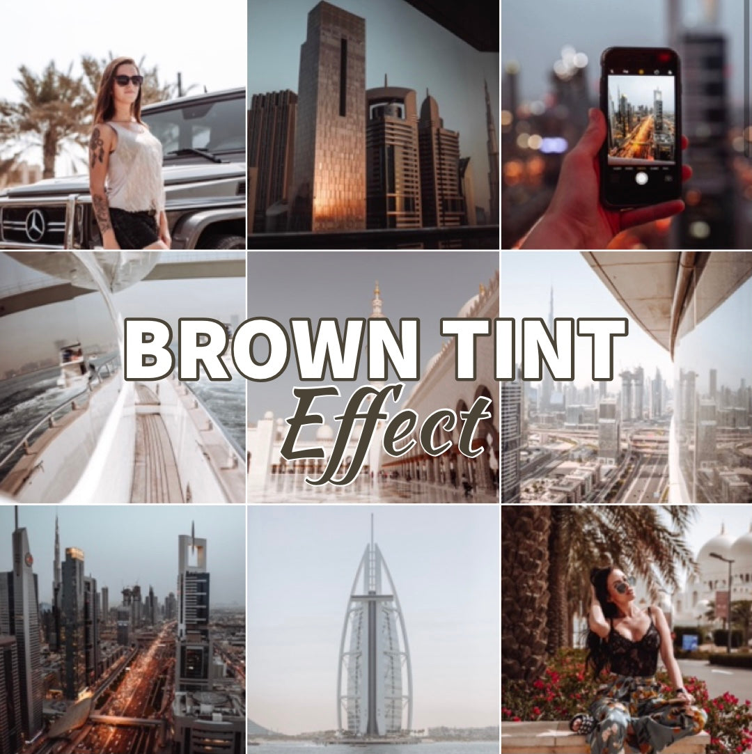 PACK 35 Presets Lightroom DUBAI Effect - Mobile & Ordinateur