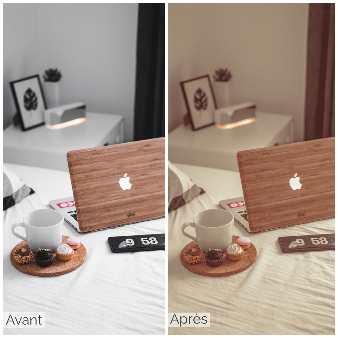 Presets Lightroom CHOCOLATE Effect - Mobile & Ordinateur