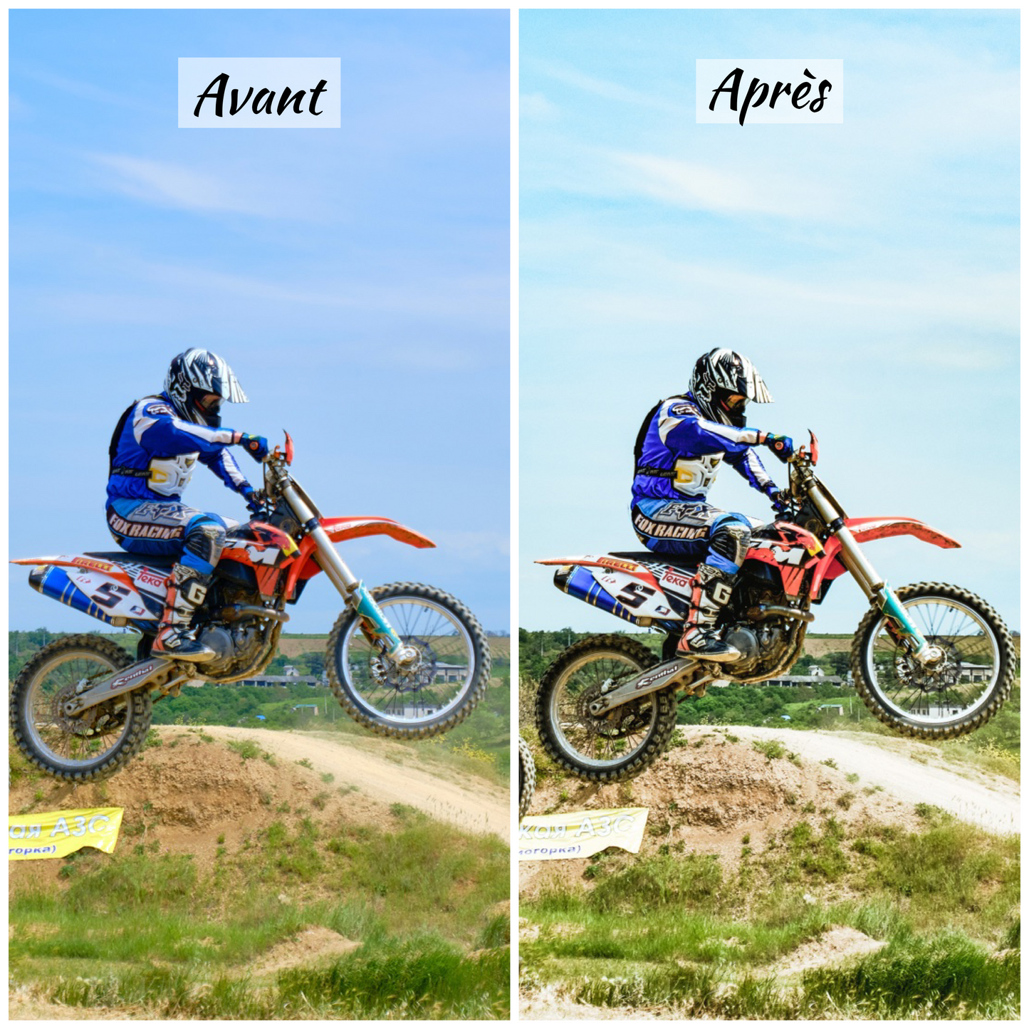 PACK 20 Presets Lightroom MOTORBIKE Effect - Mobile & Ordinateur