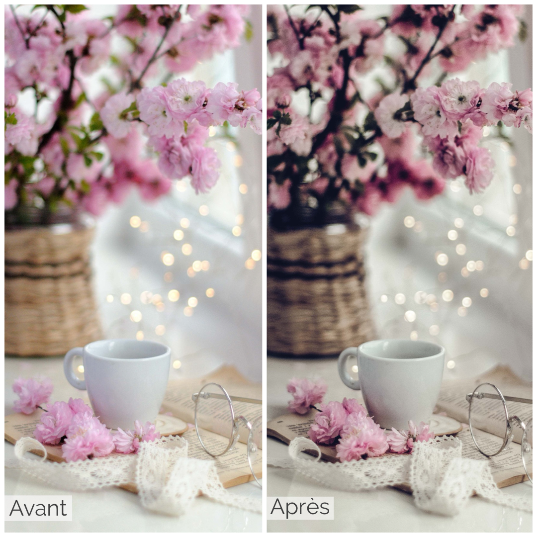 Presets Lightroom VINTAGE Effect - Mobile & Ordinateur