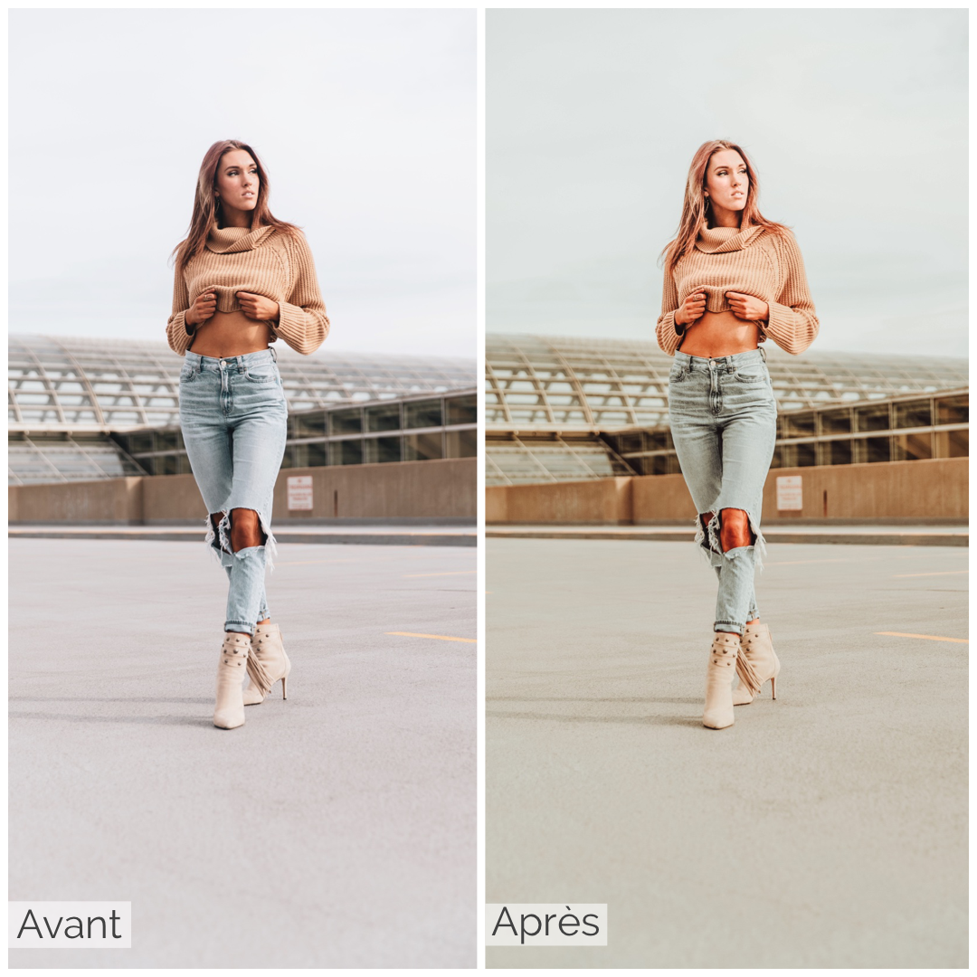 Presets Lightroom SANTA MONICA Effect - Mobile & Ordinateur