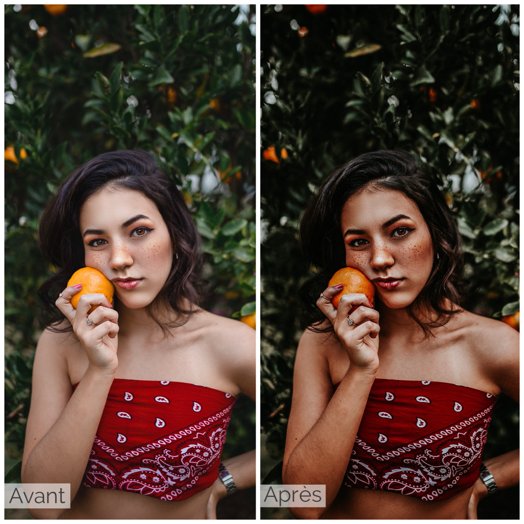 Presets Lightroom DARK LIGHT Effect - Mobile & Ordinateur