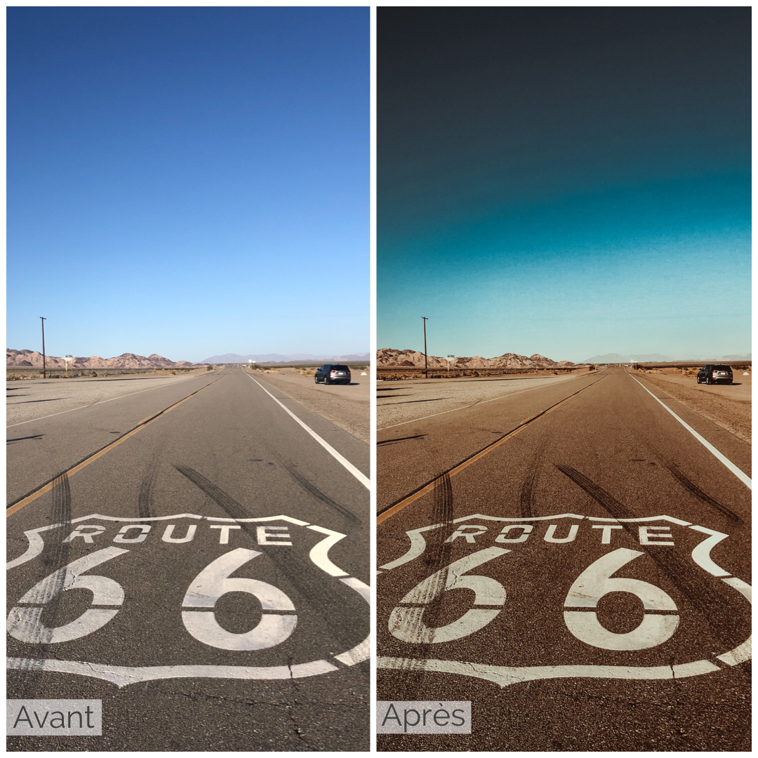 Presets Lightroom DESERT Effect - Mobile & Ordinateur