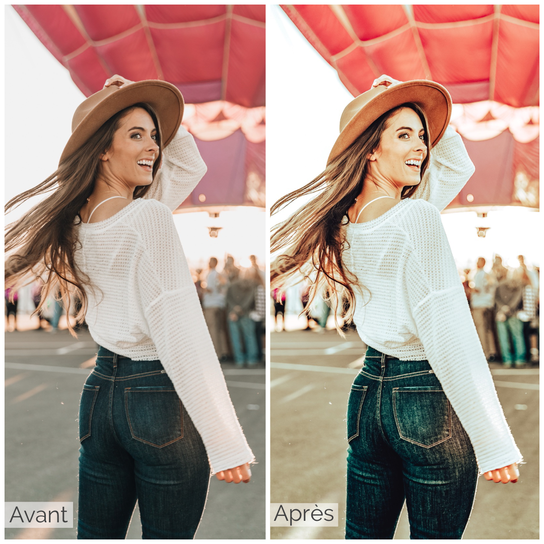 Presets Lightroom CITY Effect - Mobile & Ordinateur