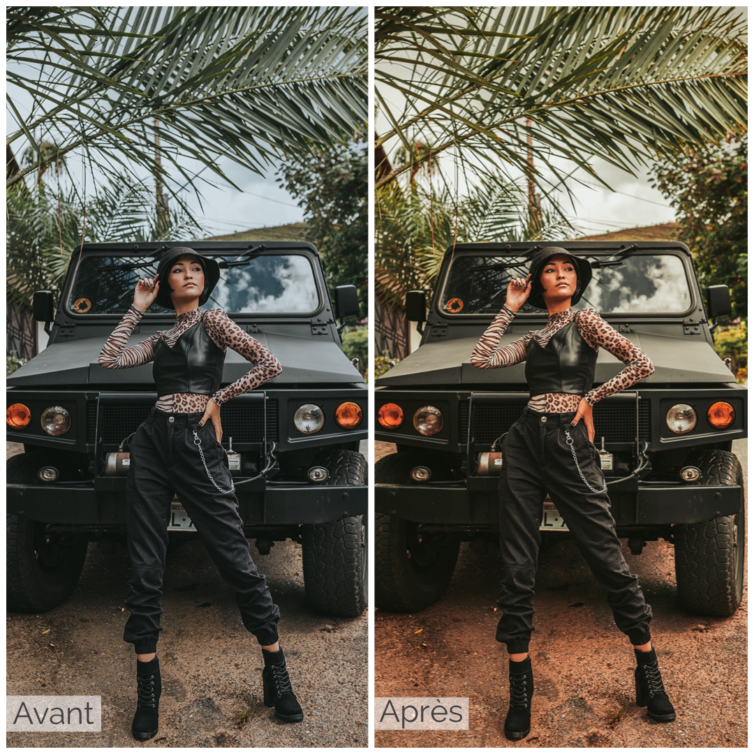 Presets Lightroom PORTRAIT Effect - Mobile & Ordinateur