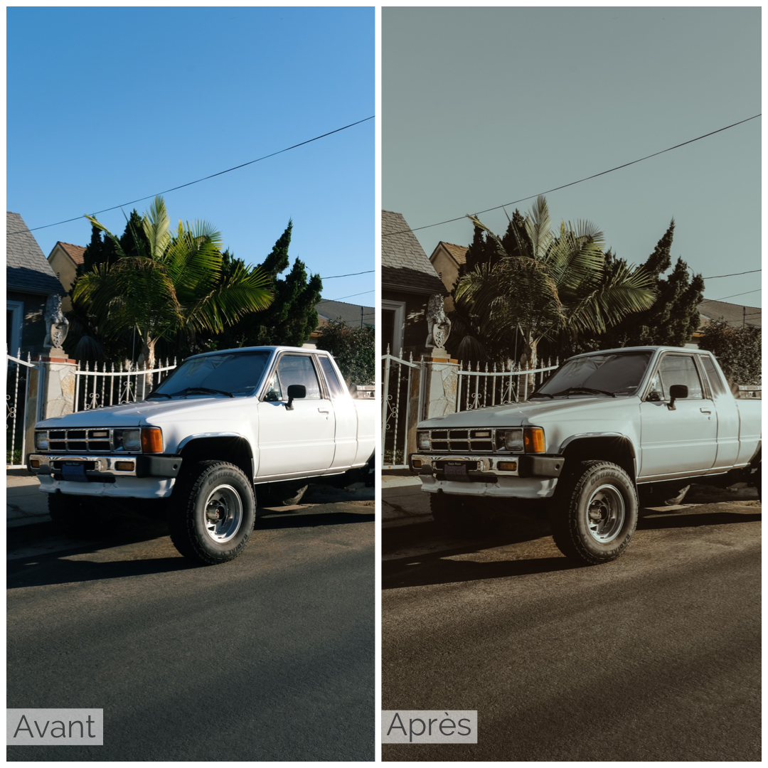 Presets Lightroom WESTERN Effect - Mobile & Ordinateur