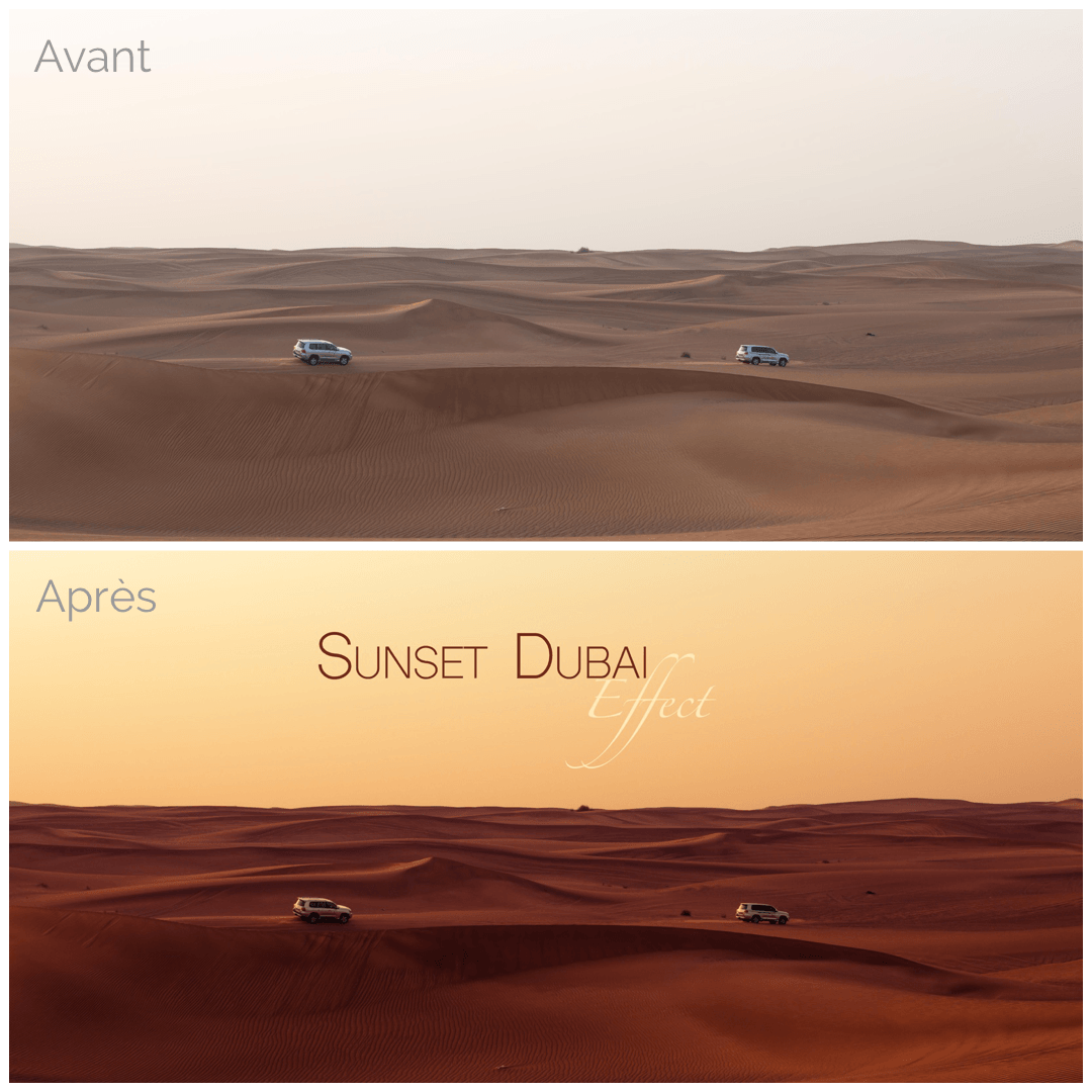 PACK Presets Lightroom DUBAI Effect - Mobile & desktop