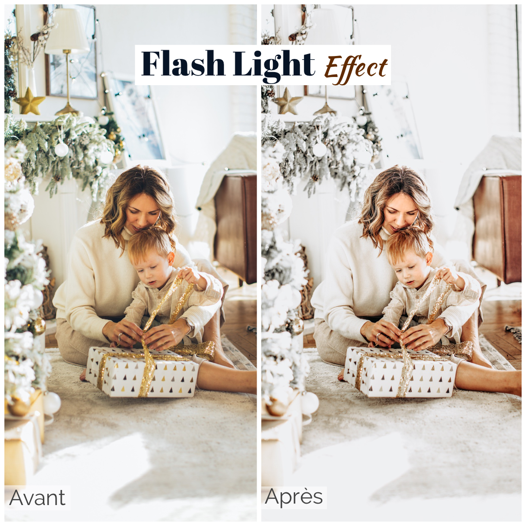 PACK 30 Presets Lightroom WINTER Effect - Mobile & Ordinateur