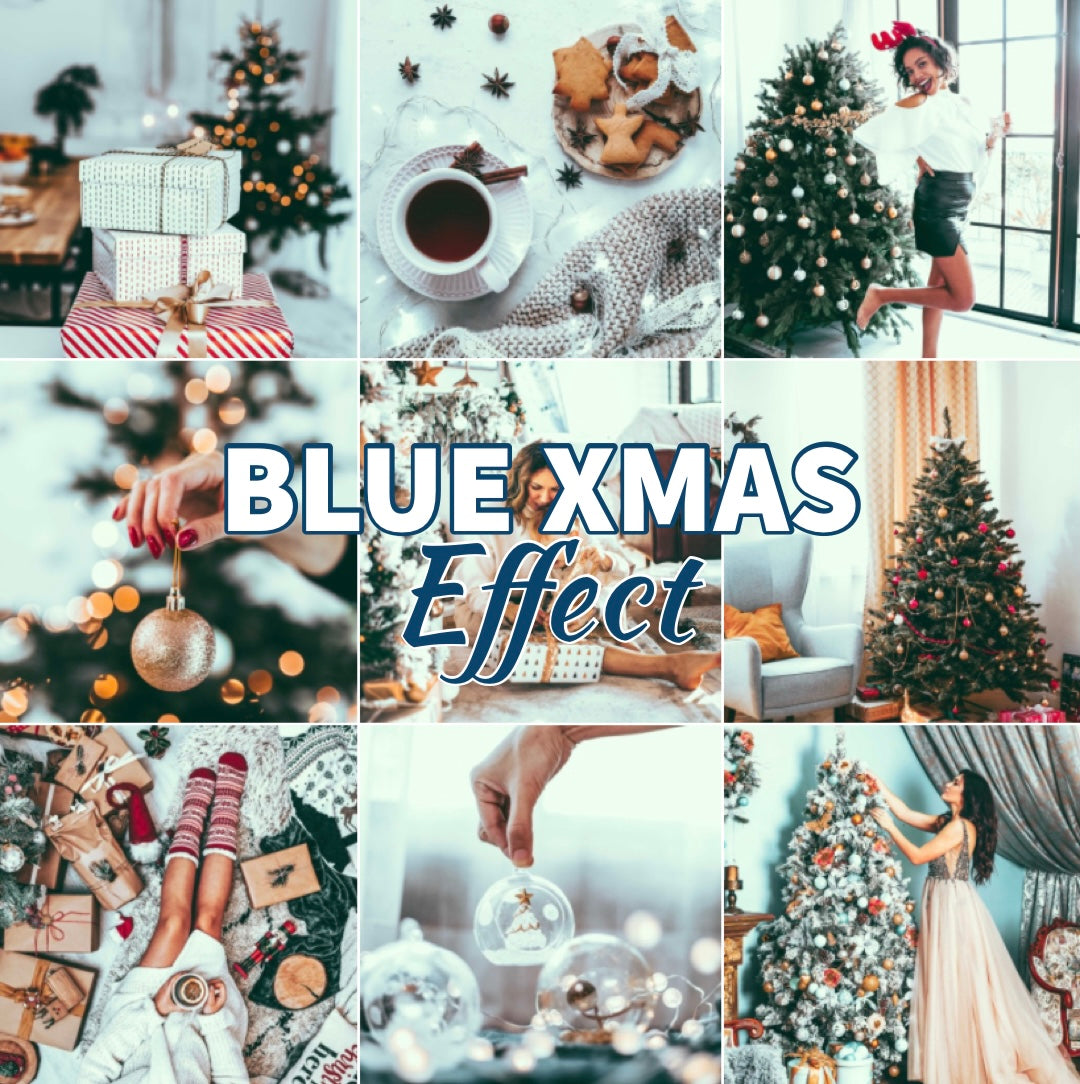 PACK 30 Presets Lightroom WINTER Effect - Mobile & Ordinateur