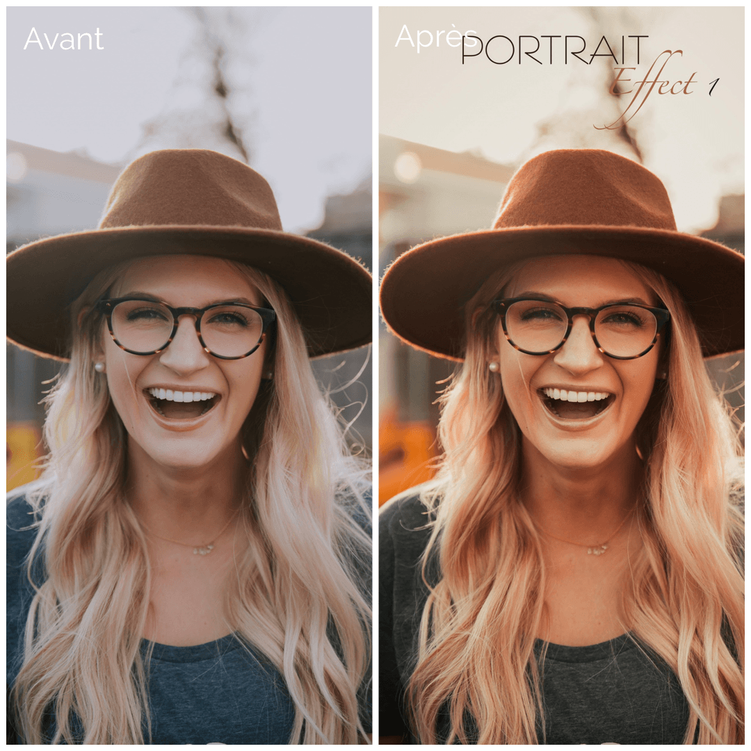 Presets Lightroom pour instagram portrait automne