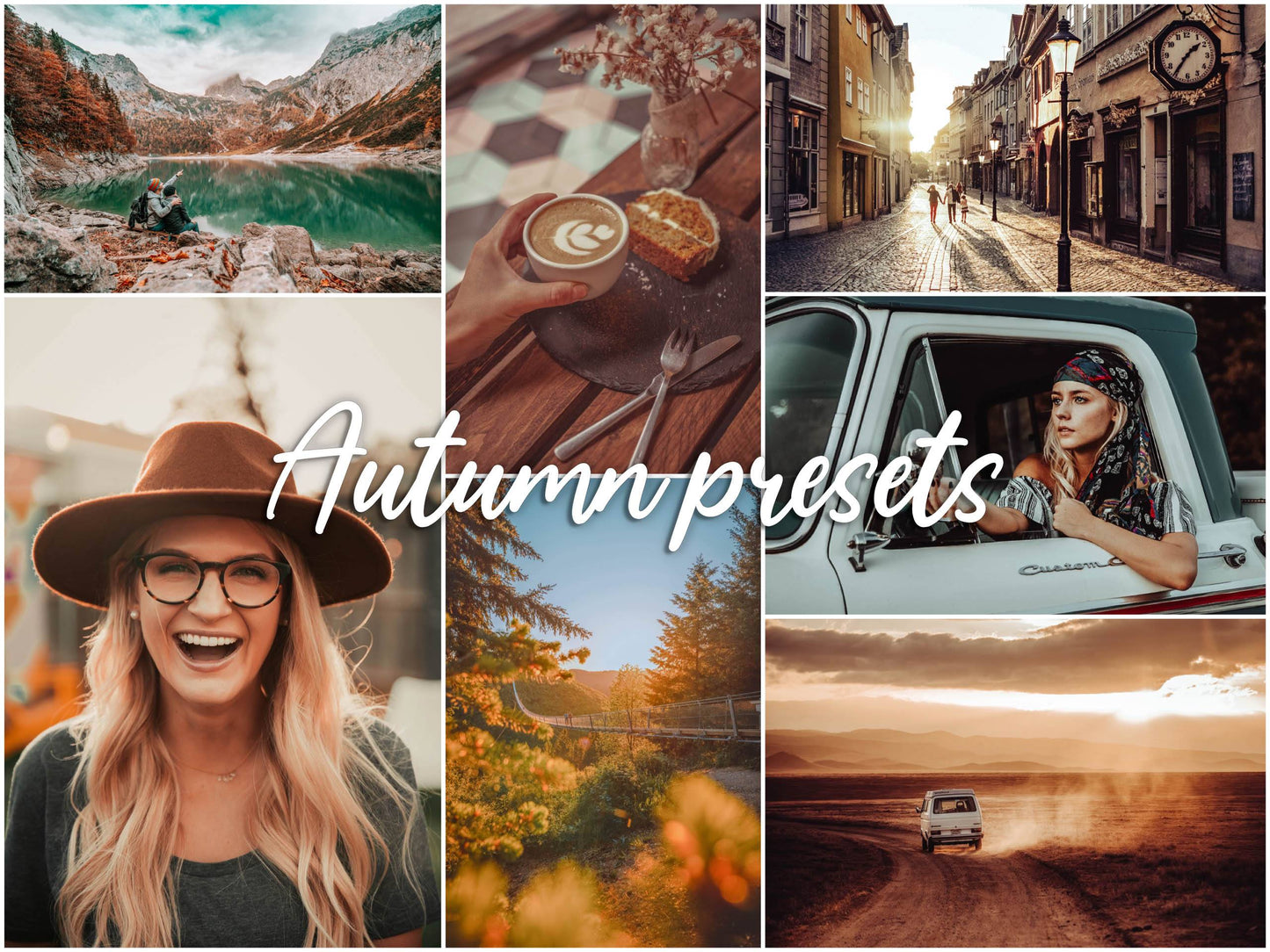 Pack de presets Lightroom thème automne pour instagram